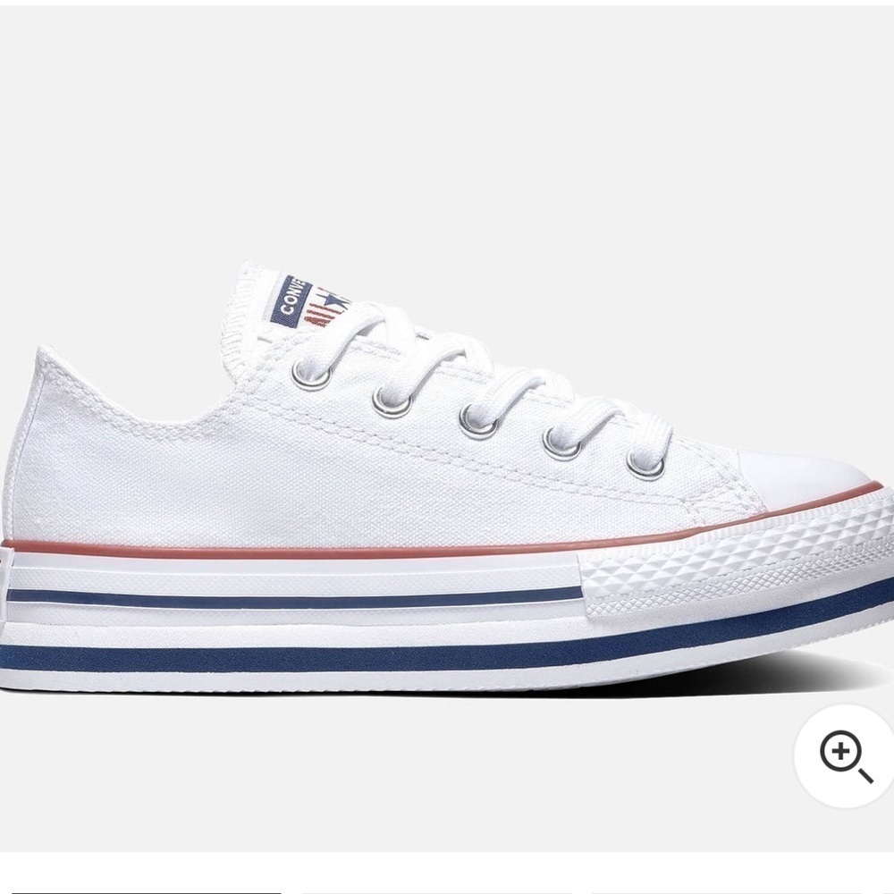 NIB Converse Eva lift OX trainer low top size: 2